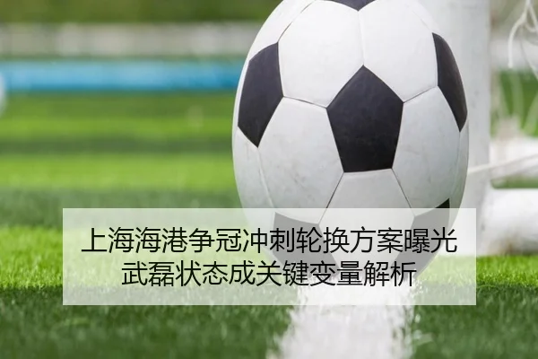 上海海港争冠冲刺轮换方案曝光 武磊状态成关键变量解析